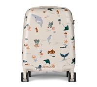 Liewood Norelle Kinderkoffer - Hartschalen Kabinenkoffer Sea Creature Sandy