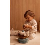 Liewood Pyjama-Jumpsuit Birk „Around the world / Sandy“, Gr. 62-92 - 62/68