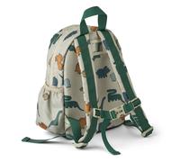 Liewood Rucksack Andreas „Dino / Nebelgrau“ für Kita bis Vorschule