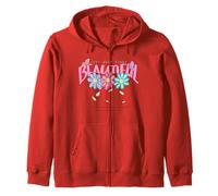 Life is a Beautiful Garden Cool Illustration Graphic Designs Kapuzenjacke