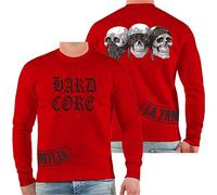 Life Is Pain Herren Pullover Sweatshirt La Familia FCK Hardcore Tattoo Patch S - 4XL