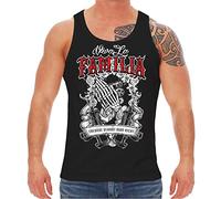 Life Is Pain Herren Tank Top Muskelshirt Viva La Familia Freunde verrät man Nicht Crew