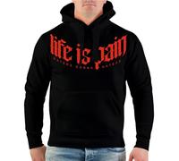 Life Is Pain Männer Herren Kapuzenpullover Horror Hoodies Haters man Hoodie Suck