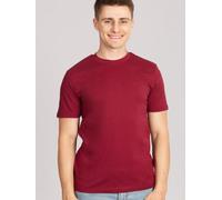 Life-Tree Fairwear Organic Basic Shirt Men Burgundy / Ocre / Desert Dust beige Burgund L