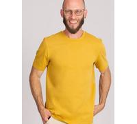 Life-Tree Fairwear Organic Basic Shirt Men Burgundy / Ocre / Desert Dust beige Gelb M