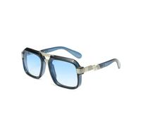 LIFEKA Modische Sonnenbrillen für Damen und Herren, Metall-Sonnenbrillen für Outdoor-Aktivitäten wie Autofahren und Partys, UV-Schutzbrille 400 (Blau)
