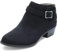 LifeStride Damen Adriana Stiefelette, Black Micro, 40 EU Weit