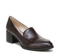 LifeStride Damen Devyn Loafer mit Blockabsatz, Dark Chocolate, 38 EU