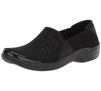 LifeStride Damen Mohn Slipper, Schwarze Strasssteine, 37.5 EU Weit