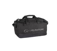 Lifeventure Expedition Cargo Duffle Bag | 50 Liter Fassungsvermögen mit abnehmbaren Rucksackgurten, Schwarz, 50 l, Duffle Bag mit Rucksackgurten geeignet für Handgepäck