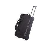 Lifeventure Expedition Duffle Bag mit robusten Rädern | 100 Liter Fassungsvermögen mit Teleskopgriff und starrem Boden, Schwarz, 100 l, Reisetasche mit Rollen und hartem Boden