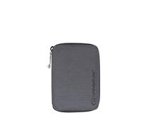 Lifeventure Geldbörse im Mini Reisen mit RFID-Schutz - Bifold Geldbörse mit Reißverschluss und Reisepasshalter für Reisen, umweltfreundliches, recycelbares Material (Grau)