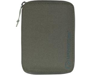 Lifeventure RFID Mini Travel Wallet aus recycelten Materialien, olivgrün Onesize