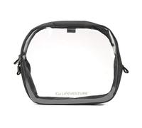 Lifeventure Transparenter Reise-Kulturbeutel, transparenter TPU-Kulturbeutel zum Organisieren und Präsentieren von Toilettenartikeln bei Flughafensicherheit, 2000 ml