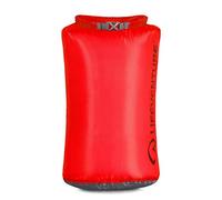 Lifeventure Ultralight Dry Daypack Rot - 25 Liter - Rot - Einfarbig - Schnalle - Polyester mit Silikonbeschichtung - 580 x 310 x 224 mm - 60 g - Rucksack - Tagesrucksack