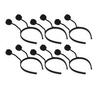 LIFKICH 6 Stück-pack Cosplay Haarschmuck mit Haarigen Kugeln Party Kopfbedeckungen aus Vliesstoff und Eisen Bequem und Verstellbar für Makeup und Fotoshooting
