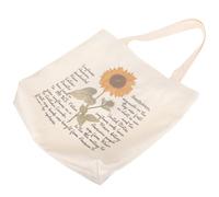 LIFKICH Canvas Tote Bag Blumenmuster Große Einkaufstasche aus Segeltuch für Frauen Mädchen Modische Stofftasche mit Hoher Kapazität Alltag Schule Reise