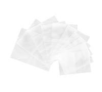 LIFKOME 10 Stück Teiliges Wasserdichter Wiederverschließbarer Aufbewahrungsbeutel aus Eva Transparente Faltbare Verpackungstaschen für Kleidung Socken und Unterwäsche für Outdoor Camping