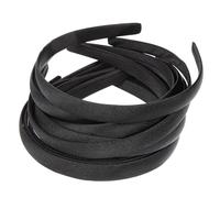 LIFKOME 12 Stück Schlichte Stoff Stirnbänder ohne Zähne 1,5cm Breite Haarreifen zum Selbermachen Leichtes Damen Haarband für Selbstgemacht Kopfschmuck und Bastelaccessoires