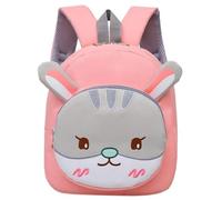 LIFKOME 1stück Mädchen Rucksack Cartoon Kindergarten Tasche Für Jungen Und Mädchen Für Schule Und Tägliche Nutzung Niedliches Tierdesign Hellrosa Hase