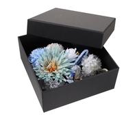 LIFKOME 2 Stück Blumen Haarkamm mit Quaste Japanischer Stil Haarschmuck für Hochzeit und Kimono Blau Leicht Anzubringen