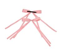 LIFKOME 2 Stück Teiliges Süße Schleifen haarspangen für Mädchen Zarte Stoff bowknot haarklammern in Rosa Vielseitiger Haarschmuck für Alltag Party und Festliche Anlässe