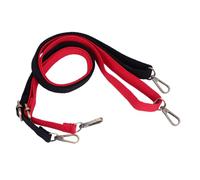 LIFKOME 2 Stück Verstellbare Handtaschen Schultergurte Rot Schwarz Abnehmbar Vielseitig Einsetzbar mit Knopfenden für Einfache Montage Modisch und Strapazierfähig Passend für Diverse