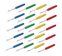 LIFKOME 20 Stück Teiliges Retro Nahttrenner mit Ergonomischem Griff Präziser Fadenentferner und Stichauftrenner für Nähen Stickerei Quilten Kompakt Sicher Schnell und Schonend für Feine