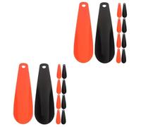 LIFKOME 2sets Schuh Entfernung Assistent Schuh Horn Kunststoff Schuhlöffel Für Tragbare Schuhlöffel 10 Stücke * 2