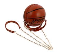 LIFKOME Basketball Damen Umhängetasche Kleine Runde Pu Crossbody Tasche Für Freizeit Shopping Und Geschenk