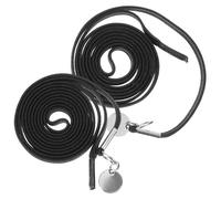 LIFKOME Elastische Schnürsenkel Flach ohne Binden mit Schnellverschluss Polyester und Edelstahl Schwarz Passend für Sneaker und Laufschuhe