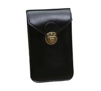 LIFKOME Handytasche Kleiner Pu Geldbörse Dünn Schwarz Herren Gürteltasche für Alltag Beach Party Zufällige Farbe