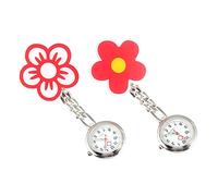 LIFKOME Krankenschwester Taschenuhr Clip on Leichtes Gehäuse Analog Quarzwerk Pflegepersonal Medizinische Hängende Uhr Für Damen Pflege Arbeitsplatz