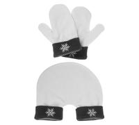LIFKOME Partnerhandschuhe Zum Händchenhalten Warme Fäustlinge Für Paare Doppellagige Handschuhe Ideal Für Winter Outdoor Valentinstag