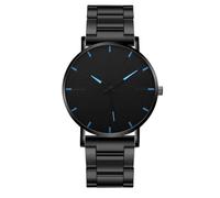 LIFKOME Schlichte Herrenuhr aus Stahl mit Glas und Legierung Komfortabel zu Tragen Klassischer Stil für Herren Elegante und Modische Armbanduhr für Alltag