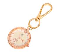 LIFKOME Taschenuhr Mit Schlüsselschnalle Stumme Krankenschwester Brustuhr Aus Robustem Metall Leichte Medizinische Ansteckuhr Für Pflegekräfte Und Ärzte