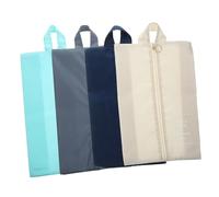 LIFKOME Tragbare Schuhreisetaschen aus Nylon Staubfreie Schuhorganisation Handliche Aufbewahrungstaschen für Sneakers zu Hause und Reisen 4 Stück
