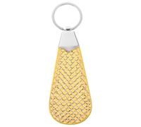 LIFKOME Tragbarer Kurzer Schuhanzieher Aus Metall Mit Schlüsselanhänger Kompakter Schuhlöffel Für Senioren Reise Alltag