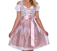 Lifos 0220 Dirndl Germandress 2Tlg. Oktoberfest Gr.34 bis 52 !ORIGINAL (Grau, 36)