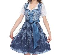 Lifos 0300 Dirndl Germandress 2Tlg. Oktoberfest Gr.34 bis 52 (36,0600 Blau)