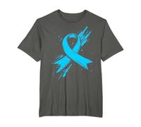 Light Blue Ribbon Prostate Cancer Awareness Men T-Shirt