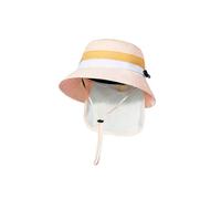 (Light Pink)Foldable Colorful Strap Sun Visor Hat Portable Moisture Wicking Hat for Camping Hiking