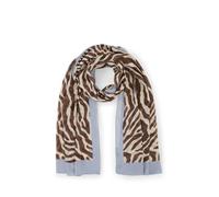 Denim Tom Tailor - Halstuch mit Zebra-Print brown beige zebra print - Gr. - OS