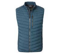 Steppweste CASAMODA "CASAMODA Steppweste uni", Herren, Gr. XXL, blau, 100% Polyester, Westen Steppweste (52960157-XXL) blau