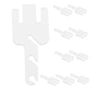 LIGHTAOTAO 10 Stück Strickspannungsadapter für Addi King Express Strickmaschinen Präzise Garnspanner Abnehmbar für Gleichmäßiges Stricken und Effiziente Garnnutzung