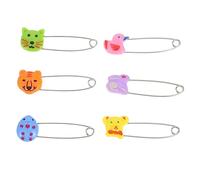 LIGHTAOTAO Ebene Sicherheitsnadel Für Babys 30 Stück Edelstahl Mit Kunststoff Sicherheitsverschluss Geeignet Für Neugeborene Und Kleinkinder Für Windeln Und Haustiere