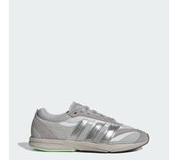 Sneaker ADIDAS SPORTSWEAR "LIGHTBLAZE LP E", Gr. 40, grau two, silber metallic, semi grün spark, Textil, Leder, sportlich, Schuhe (96266943-40) grau two, silber metallic, semi grün spark