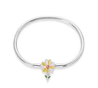 LIGHTDOG 925 Silber Schlange Kette Armbänder für Pandora Fit European Charms Armbänders Perlen Sterling Silber Armbänder für Frauen Geschenk für Angehörige