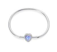 LIGHTDOG 925 Silber Schlange Kette Armband für Pandora Geeignet für europäische Charms Armband Perlen Geschenk für Frauen