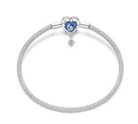 LIGHTDOG 925 Sterling Silber Schlangenkette Geeignet für Pandora Armband und European Charm Armband Halskette Perlen Damen Geschenk für Liebhaber